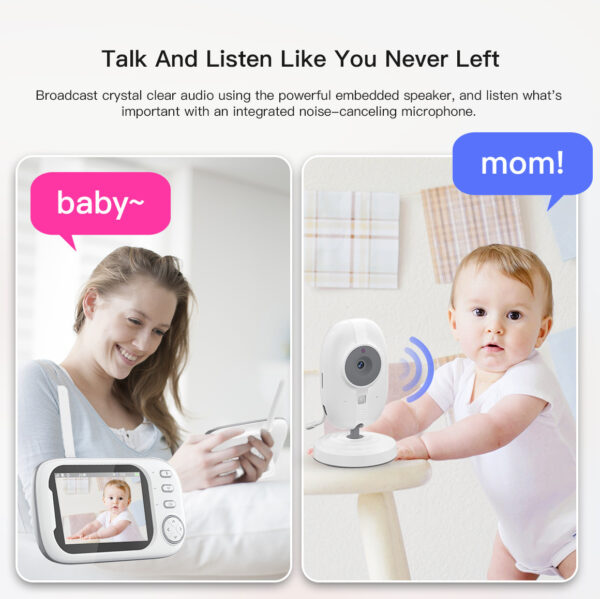 3.5 Inch Digital Baby Care Monitor - Image 6