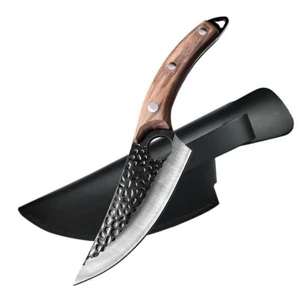 Stainless Steel Kitchen Boning Knife Fishing Knife Meat Cleaver Handmade Forged Chef Outdoor Cooking Cutter Butcher Knife Tool - Image 16