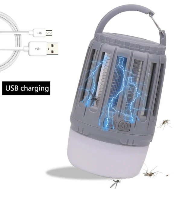 Bug Insect Lights Killing Pest Repeller Camping Light 20w IP67 Waterproof USB Charging Mosquito Killer Trap LED Night Light Lamp - Image 17