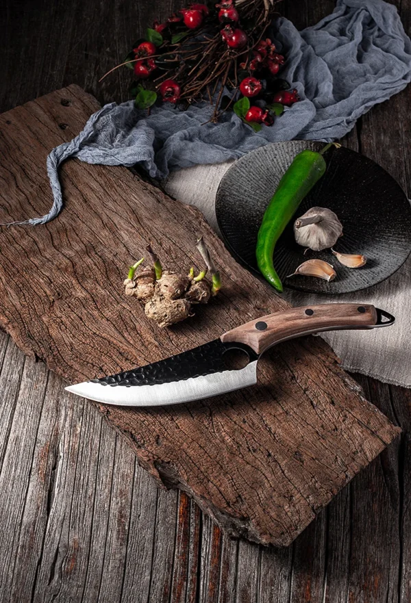 Stainless Steel Kitchen Boning Knife Fishing Knife Meat Cleaver Handmade Forged Chef Outdoor Cooking Cutter Butcher Knife Tool - Image 25