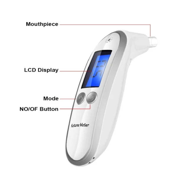 Approved Breath Ketone Meter Ketone Tester Meter for Keto Diet - Image 4