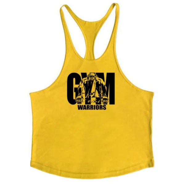 Muscleguys Gym Clothing Mens Bodybuilding Hooded Tank Top Cotton Sleeveless Vest Sweatshirt Fitness Workout Sportswear Tops Male - Image 44