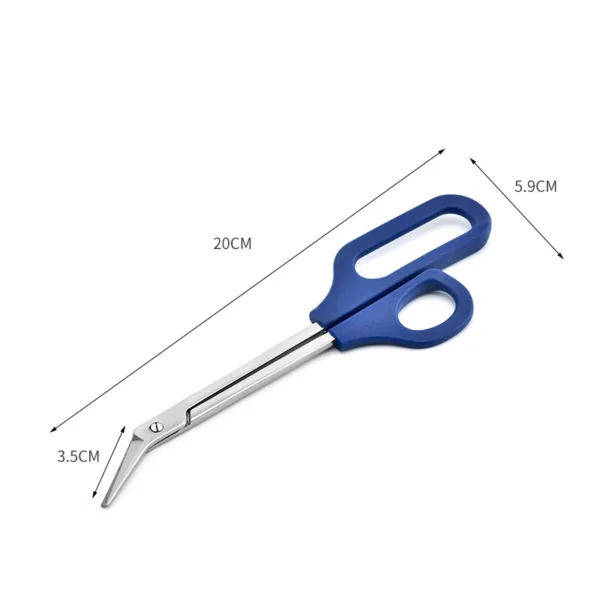 20cm(7.87'') Long Reach Easy Grip Toe Nail Toenail Scissor Trimmer for Disabled Cutter Clipper Manicure Pedicure Trim Chiropody - Image 4