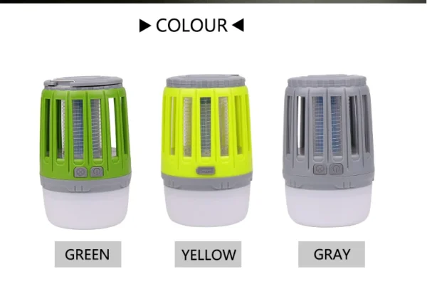 Bug Insect Lights Killing Pest Repeller Camping Light 20w IP67 Waterproof USB Charging Mosquito Killer Trap LED Night Light Lamp - Image 12