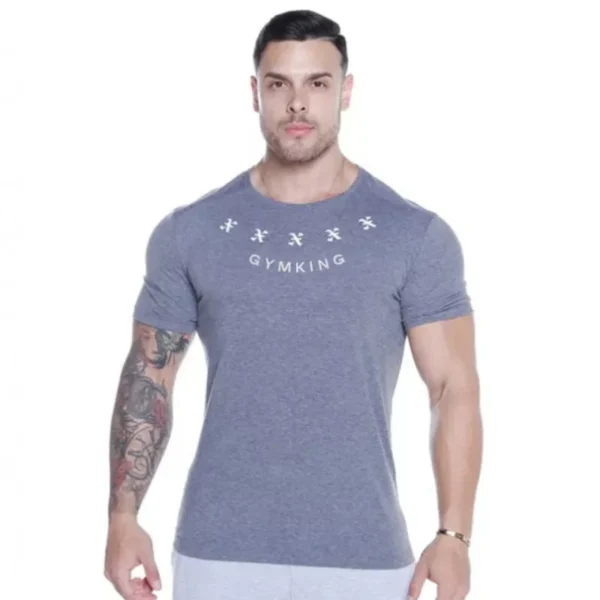 2024 New Summer gym T-shirt large-type brand Sports T-shirt Men shirt Bodybuilding Fitness printing Short Sleeve Running T-shirt - Image 23