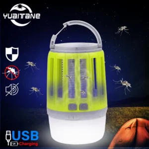 Bug Insect Lights Killing Pest Repeller Camping Light 20w IP67 Waterproof USB Charging Mosquito Killer Trap LED Night Light Lamp