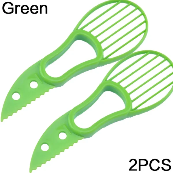 Avocado Slicer  3 In 1 Shea Corer Butter Fruit Peeler Cutter Pulp Separator Plastic Knife Kitchen Vegetable Tools - Image 10