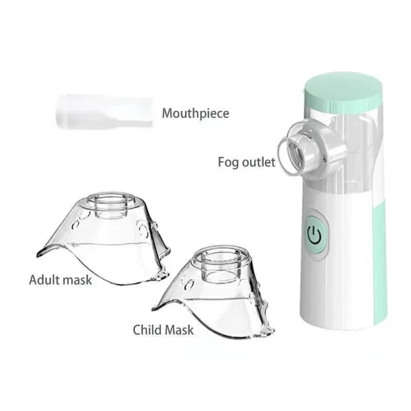 Medical Silent Mesh Nebulizer Handheld Asthma Inhaler Atomizer Children Health Care Mini Portable Nebulizer Humidifier - Image 15