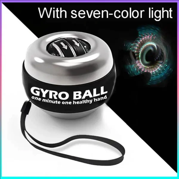 New 100kg Self starting Men's Grip Ball Arm Strength Wrist Metal Silent Centrifugal Fitness Wrist Strength Device - Image 9