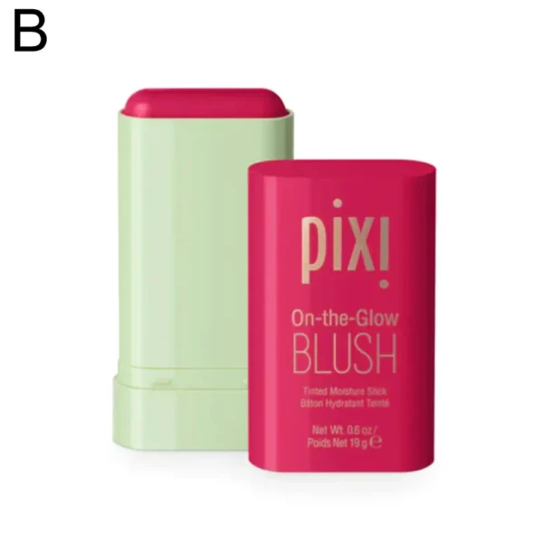 Pixi Blush Stick 3 In 1 Easy Color Rouge Blusher Cream Cheek Eye Lip Tinted Waterproof Mositure Face Contouring Shadow Blusher - Image 8