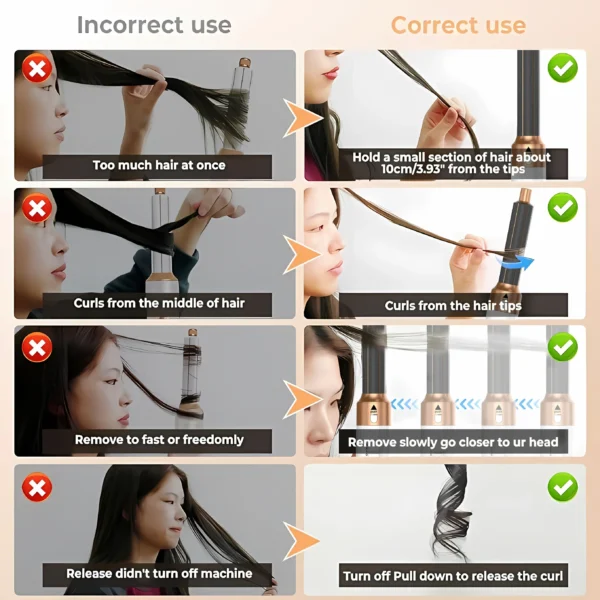 2025 New 5 in 1 Hair Dryer Hot Comb Set Professional Curling Iron Hair Straightener Styling Tool For Airwrap Hair Dryer NEW - Image 21