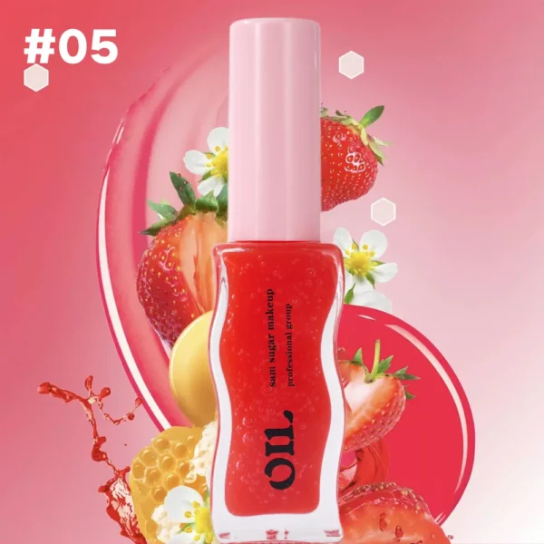 Fruit Honey Essence Lip Oil Sexy Plump Lip Jelly Strawberry Tinted Lip Liquid Waterproof Moisturize Oil Lipgloss Makeup Makeup - Image 7