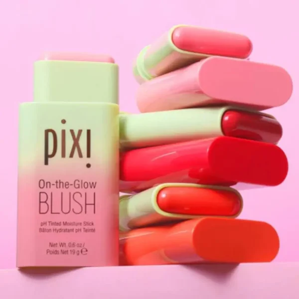 Pixi Blush Stick 3 In 1 Easy Color Rouge Blusher Cream Cheek Eye Lip Tinted Waterproof Mositure Face Contouring Shadow Blusher - Image 15