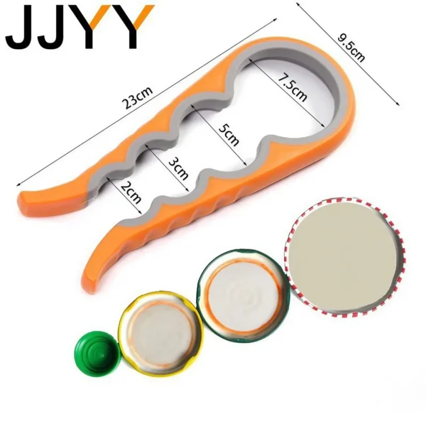 Home Kitchen Can Opener Non-slip Twist Bottle Opener Lid Opening Tool Kitchen Supplies - Image 20