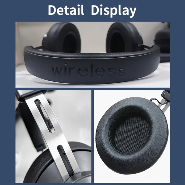 #Bluedio BT5 wireless headphone bluetooth headset wired over ear sport headset 57mm drive 15-20h playing time mic for phone call - Image 4