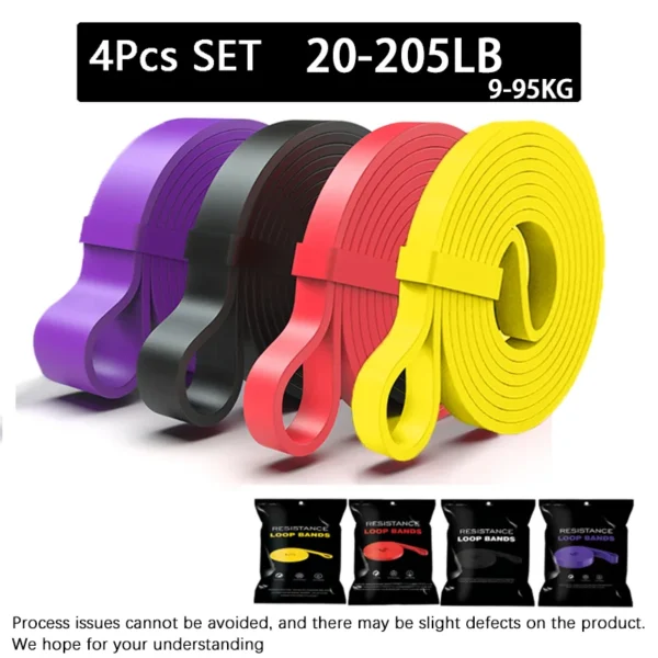 20~230lbs Heavy-Duty Resistance Band Agility Training Workout Gym Equipment Yoga Pilates Accessories Rubber Band Home Gym - Image 14