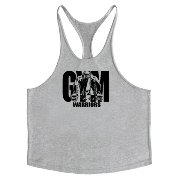 Muscleguys Gym Clothing Mens Bodybuilding Hooded Tank Top Cotton Sleeveless Vest Sweatshirt Fitness Workout Sportswear Tops Male - Image 7
