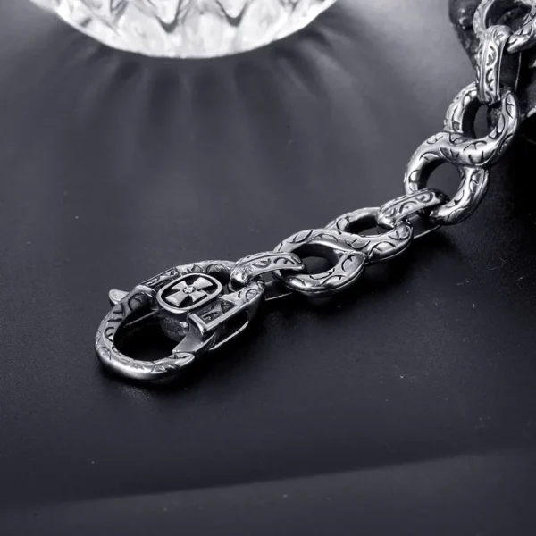 Bodybuilding Stainless Steel Men's Bracelet Chains - Image 10