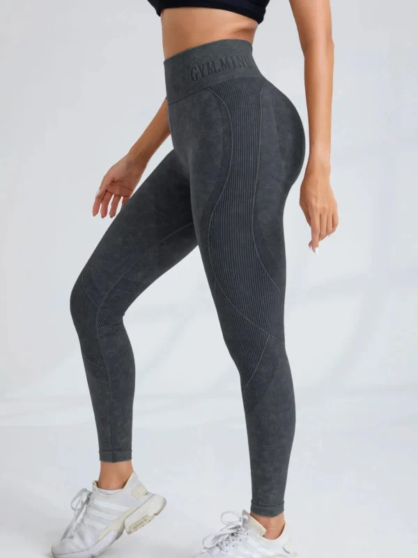 Yoga Pants Women's Sports Pants Quick Drying Yoga High Waist Hip Lifting Tight Fitness Pants - Image 9
