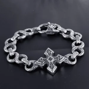 Bodybuilding Stainless Steel Men's Bracelet Chains
