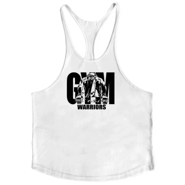 Muscleguys Gym Clothing Mens Bodybuilding Hooded Tank Top Cotton Sleeveless Vest Sweatshirt Fitness Workout Sportswear Tops Male - Image 10