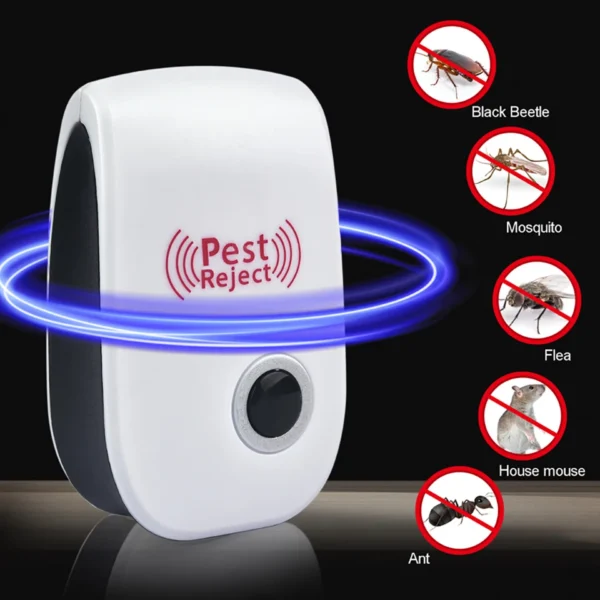 1PC Ultrasonic Pest Repeller Household Electronic Mosquitoes Repellent Insect Killer Control for Bugs Mice Spiders - Image 8