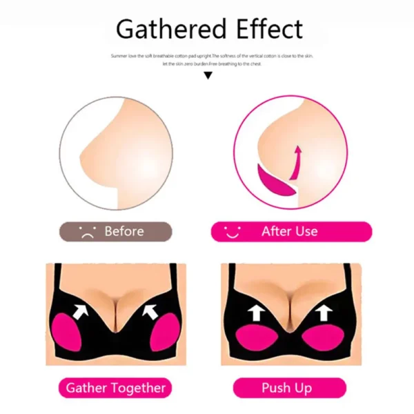 Chest Pad Bikini Set Push Up Padded Bikinis Swimsuit Women Swimwear Thicker Breathable Sponge Bra Pads Nipple Cover - Image 16