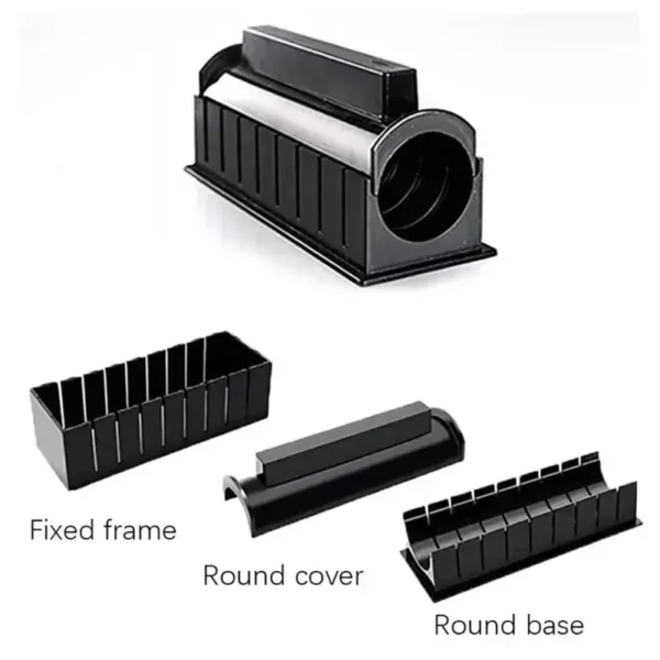 Sushi Making Kit Japanese Rice Ball Cake Roll Mold DIY Home Sushi Making Tool Multifunctional Plastic Kitche Sushi Maker Tool - Image 15
