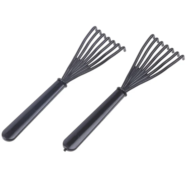 1PCS Wooden Comb Cleaner Delicate Cleaning Removable Comb Cleaner Tool Hair Brush Handle Embeded Tool - Image 8