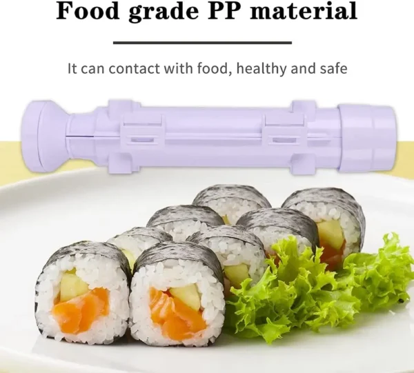 Quick Sushi Maker DIY Roller Rice Mold Meat Vegetable Rolling Mold Sushi Device Making Machine Bento Kitchen Accessories Gadgets - Image 14