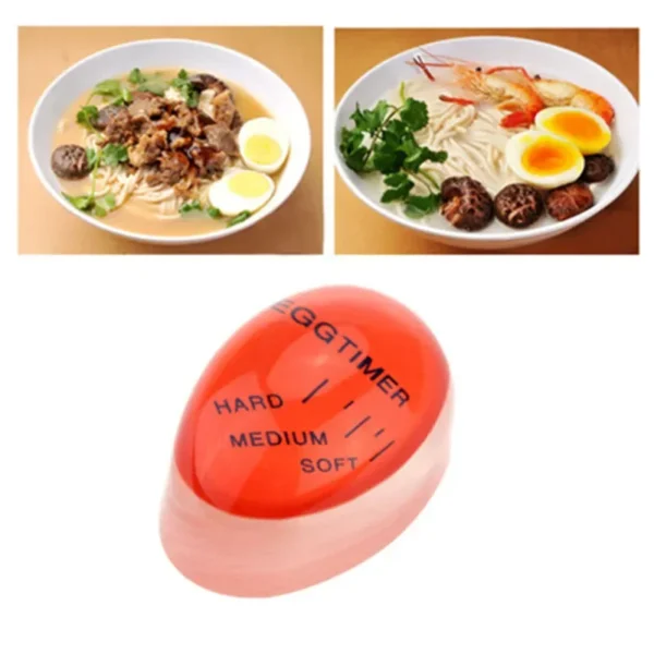 Cooked Egg Meter Decorate Timer Kitchen Delicious Alarm Clock Home and Kitchen - Image 8