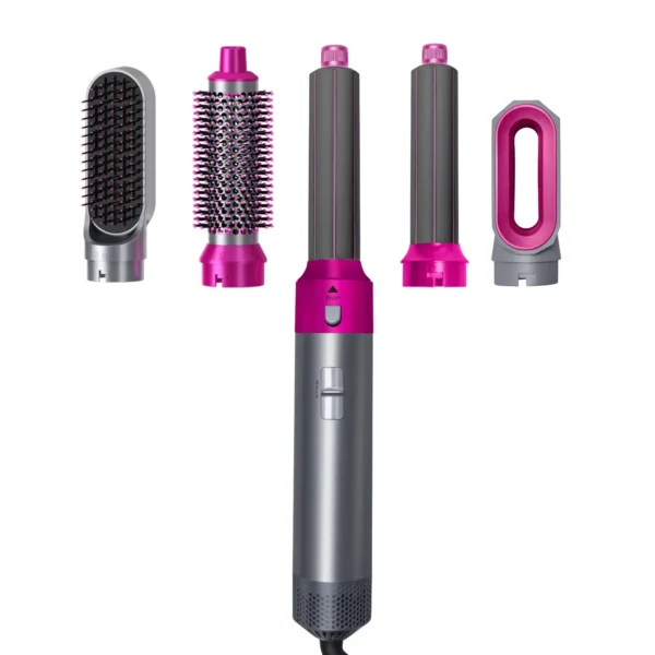2025 New 5 in 1 Hair Dryer Hot Comb Set Professional Curling Iron Hair Straightener Styling Tool For Airwrap Hair Dryer NEW - Image 10