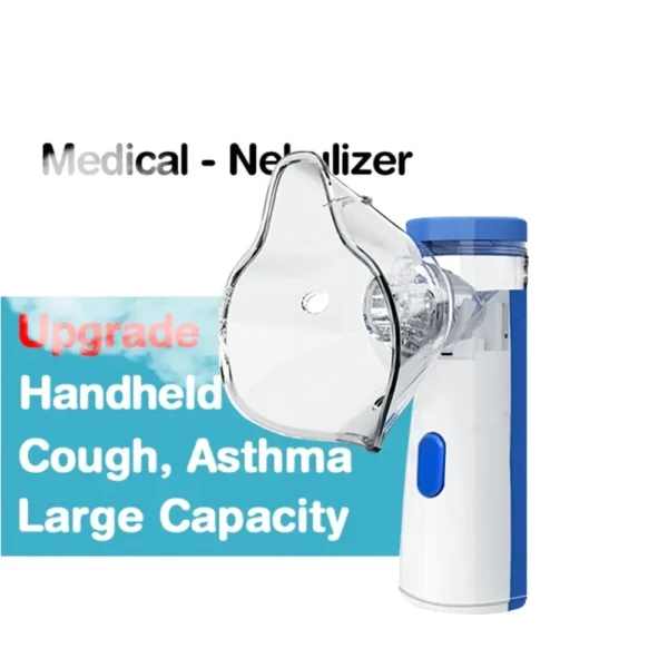 Medical Silent Mesh Nebulizer Handheld Asthma Inhaler Atomizer Children Health Care Mini Portable Nebulizer Humidifier - Image 36