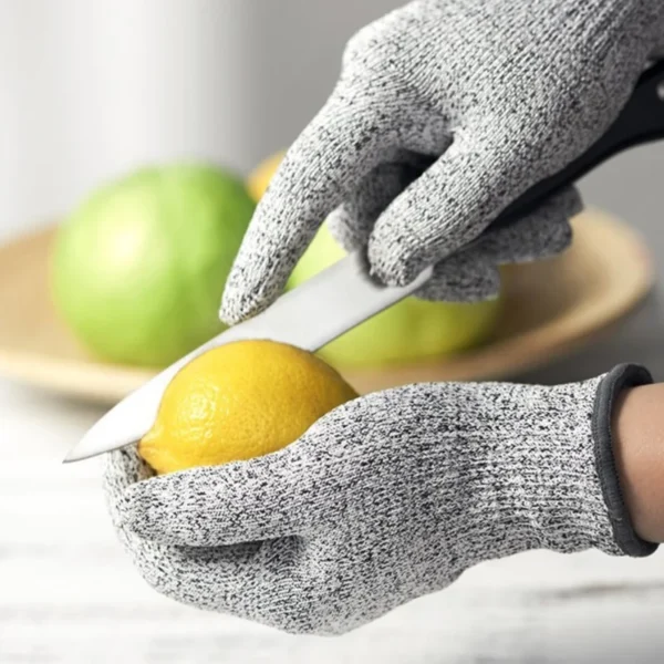 HPPE Level 5 Safety Anti Cut Gloves ndustry Kitchen Gardening Anti-Scratch Anti-cut Glass Cutting Multi-Purpose - Image 3