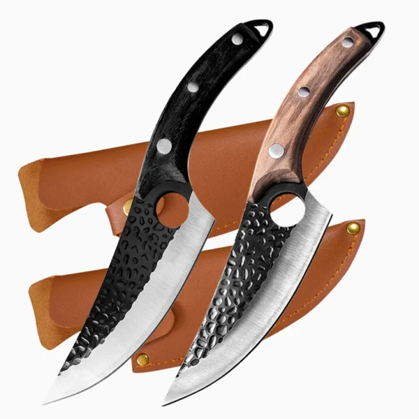 Stainless Steel Kitchen Boning Knife Fishing Knife Meat Cleaver Handmade Forged Chef Outdoor Cooking Cutter Butcher Knife Tool - Image 15