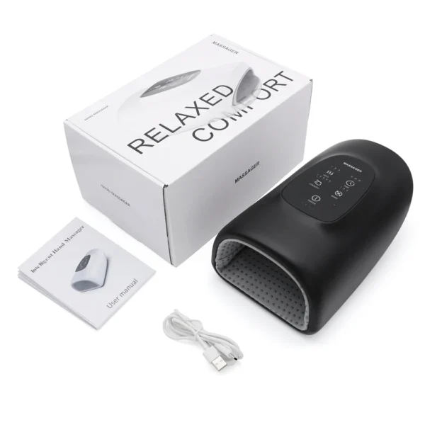 Hand Massager Air Compression Hot Compress Palm Acupoint Massager Finger Arthritis Numbness Muscle Relaxation - Image 7