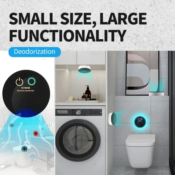 Air Purifier for Sterilization Deodorization Disinfection Shoe Cabinet Pet Nest Toilet Portable Electronic Intelligent Purifier - Image 3