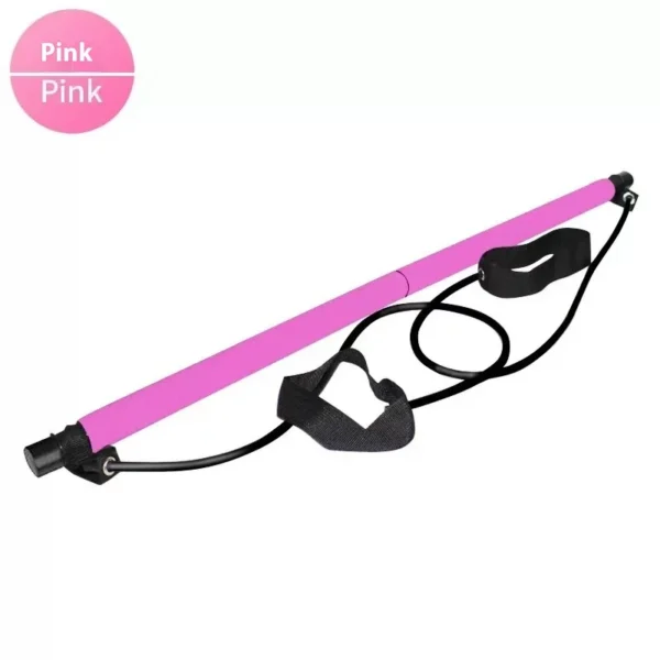 Pilates Stick Multi functional Fitness Stick Yoga Pilates Equipment Home Elasticity Exercise Training Hip Pulling Rope - Image 5
