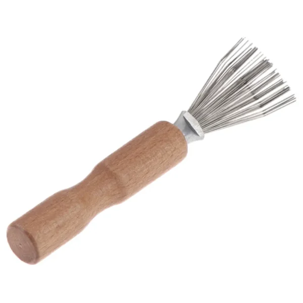 1PCS Wooden Comb Cleaner Delicate Cleaning Removable Comb Cleaner Tool Hair Brush Handle Embeded Tool - Image 18