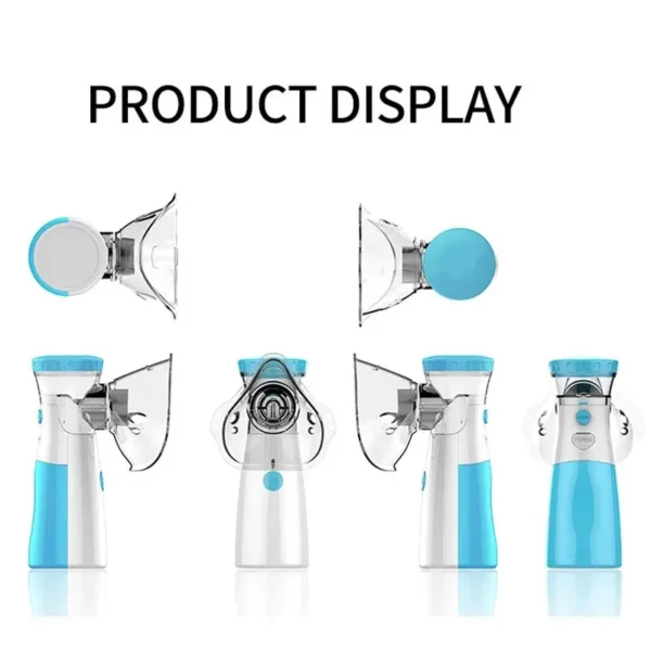 Medical Silent Mesh Nebulizer Handheld Asthma Inhaler Atomizer Children Health Care Mini Portable Nebulizer Humidifier - Image 54