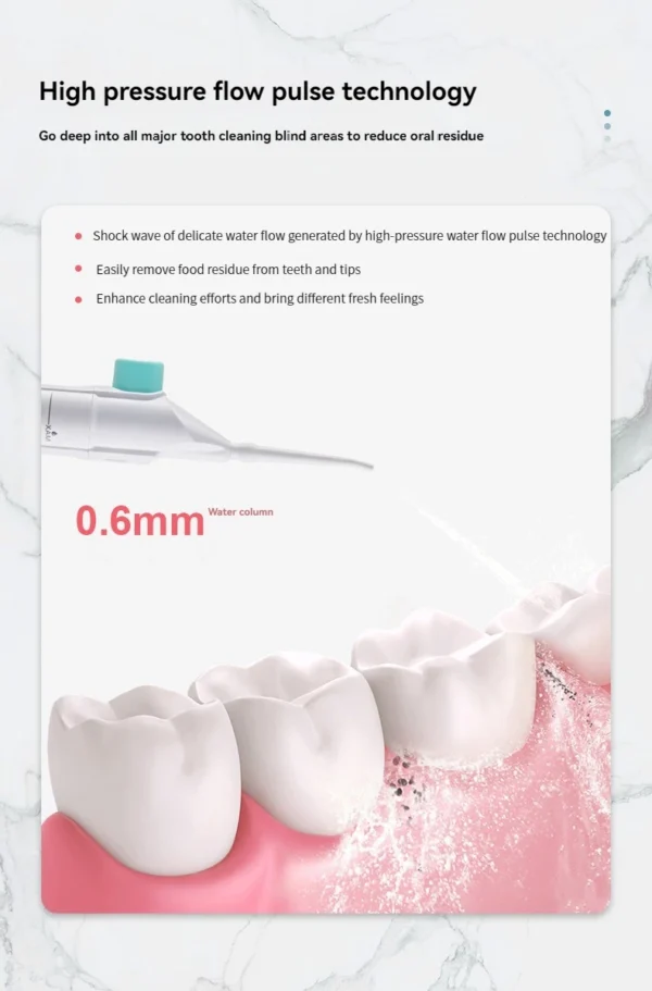 High Pressure Oral Irrigator Portable Teeth Clean - Image 12