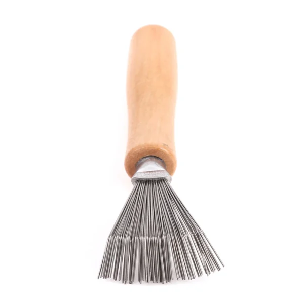 1PCS Wooden Comb Cleaner Delicate Cleaning Removable Comb Cleaner Tool Hair Brush Handle Embeded Tool - Image 10