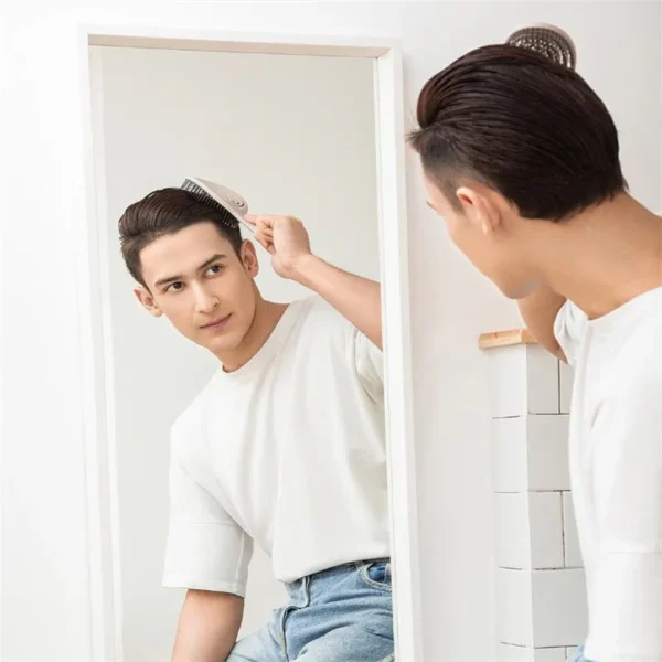 Youpin Xinzhi Relaxing elastic massage Comb Portable Hair Brush Massage Brush Magic Brushes Head Combs - Image 5