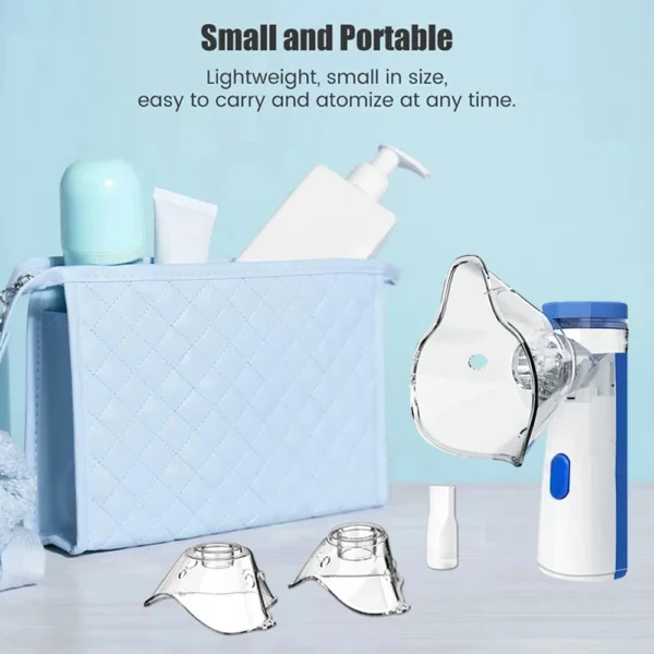 Medical Silent Mesh Nebulizer Handheld Asthma Inhaler Atomizer Children Health Care Mini Portable Nebulizer Humidifier - Image 32