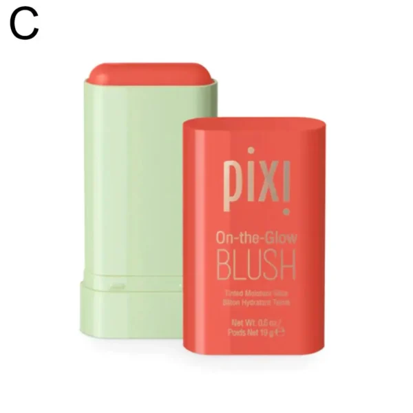 Pixi Blush Stick 3 In 1 Easy Color Rouge Blusher Cream Cheek Eye Lip Tinted Waterproof Mositure Face Contouring Shadow Blusher - Image 7