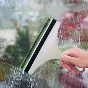 1pc Silicone Water Wiper Plate Glass Cleaner Scraper Car Windshield Cleaning Squeegee For Car Windshield Window Bathroom Kitchen