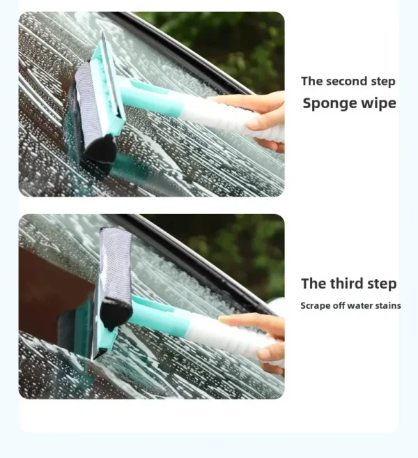 Glass Cleaning Window Cleaning Brush Utility Vehicle Glass Wiper Household Wiper Wall Cleaning Tool Brush Window Tool - Image 19