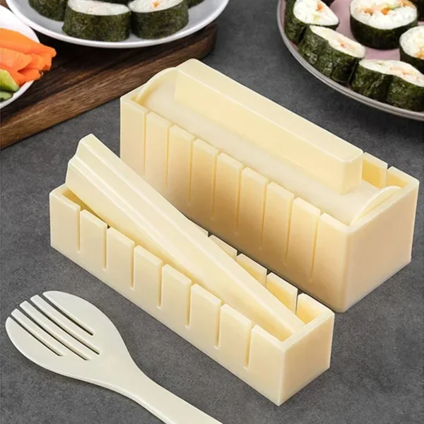 DIY Sushi Maker Rice Circular Mold Japanse Cake Lovelike Mold Multifunctionele Mould Square Making Tool Set Kitchen Accessories - Image 5