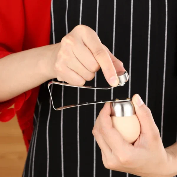 Stainless Steel Egg Topper Cutter Metal Egg Scissors  Gadgets Accessories Cool Gadgets - Image 10