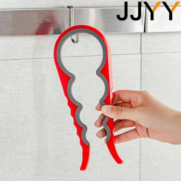 Home Kitchen Can Opener Non-slip Twist Bottle Opener Lid Opening Tool Kitchen Supplies - Image 18